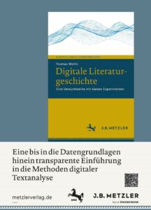Flyer "Digitale Literaturgeschichte"